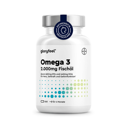 Omega kapseln 2000mg - omega, 3