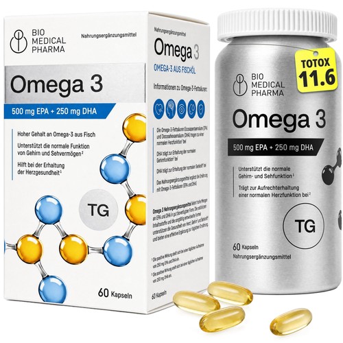 Omega fischöl form 500 - omega, 3