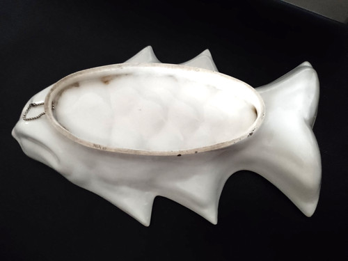Antike pudding form fisch - antike,