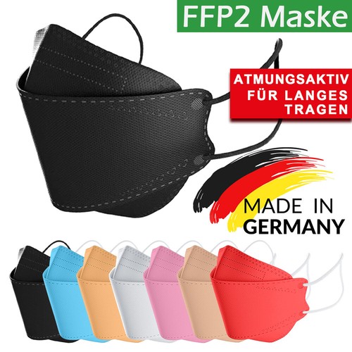 Ffp2 maske schwarz - ffp2, farbig