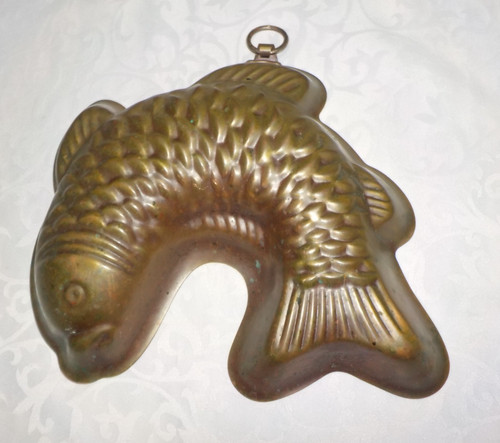 Backform aus kupfer fisch - aus,