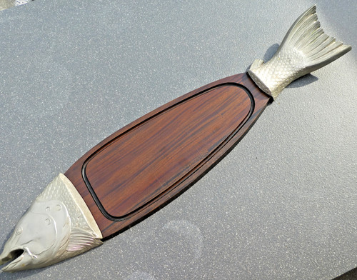Fischtablett fischform holz - fischtablett,,