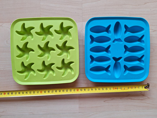 Silikon eiswürfelform - 2x,