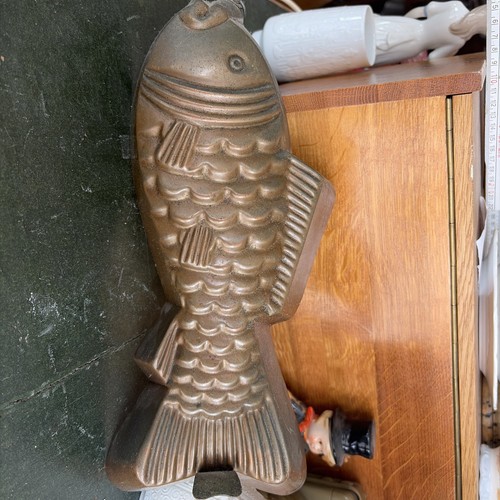 Kupfer backform fisch - kupfer,