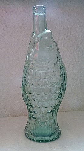 Glasflasche fischform - glasflasche,