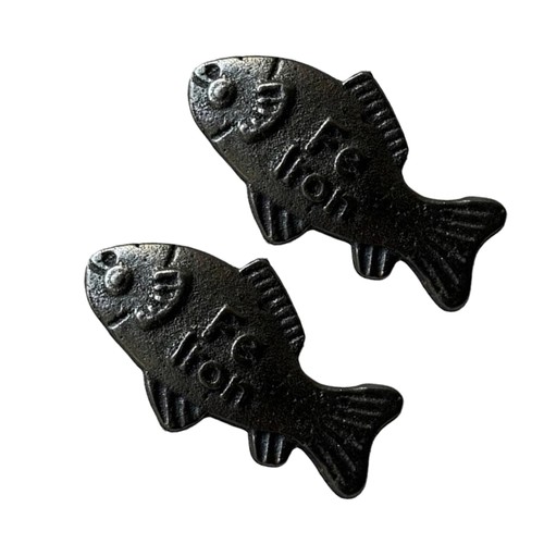 10x fisch aus gusseisen - 2–10x,