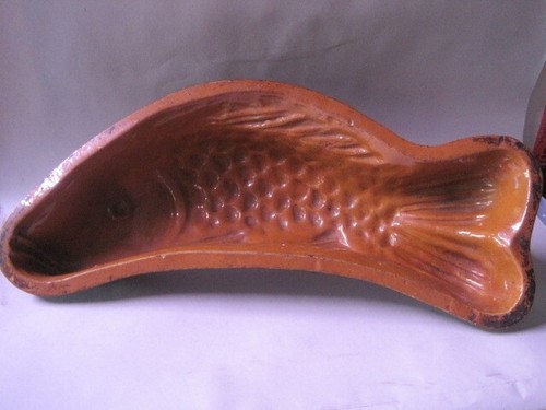 Fisch antik form backform - fisch,