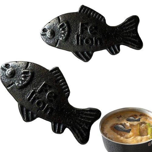 10x fisch aus gusseisen - 2–10x,