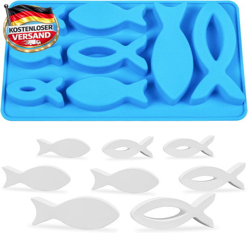 Silikonform fisch für backen - für,