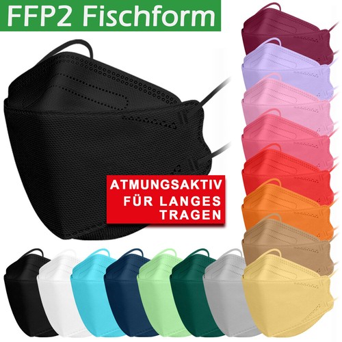 Ffp2 maske fischform schwarz - ffp2,