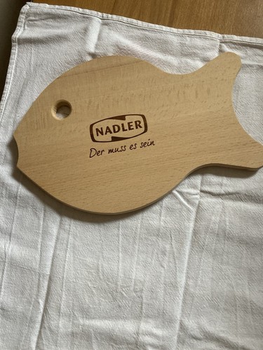 Holzbrettchen in fischform - holzbrettchen,
